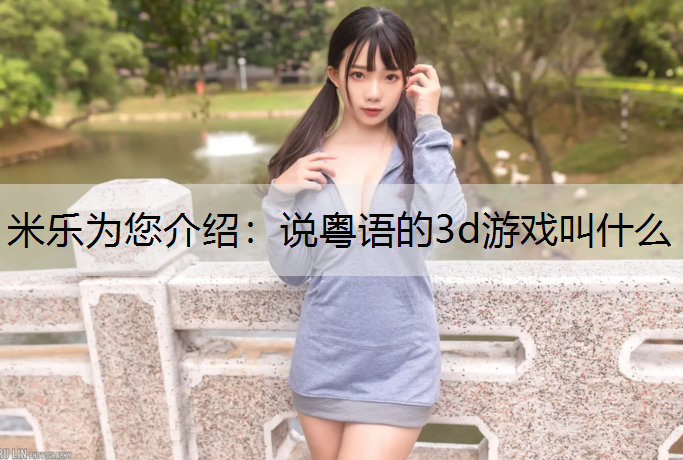 米乐为您介绍：说粤语的3d游戏叫什么